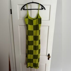 Midi form fitting dress